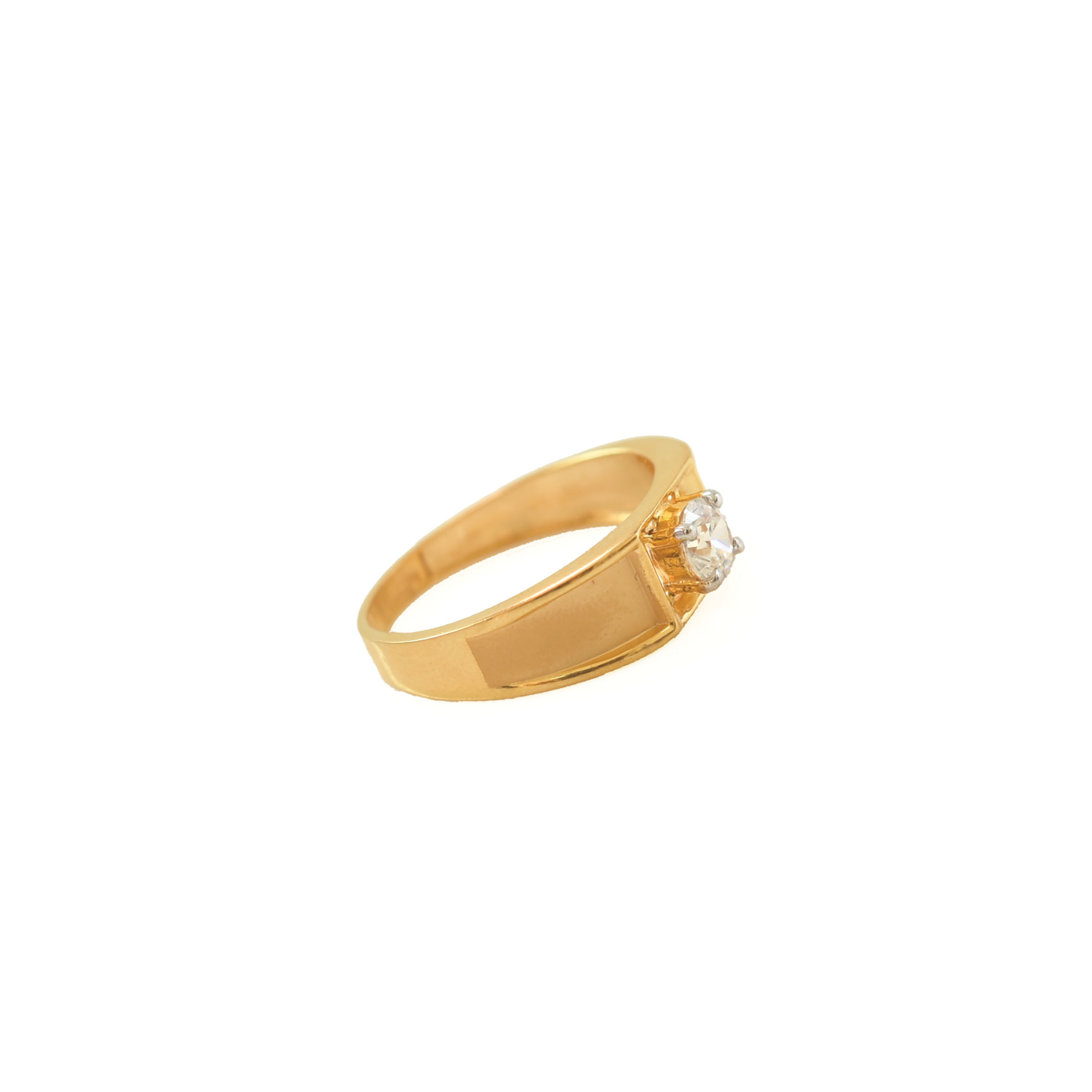 Matte finish hot sale gold ring