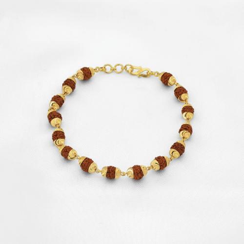 Rudraksh deals gold bracelet