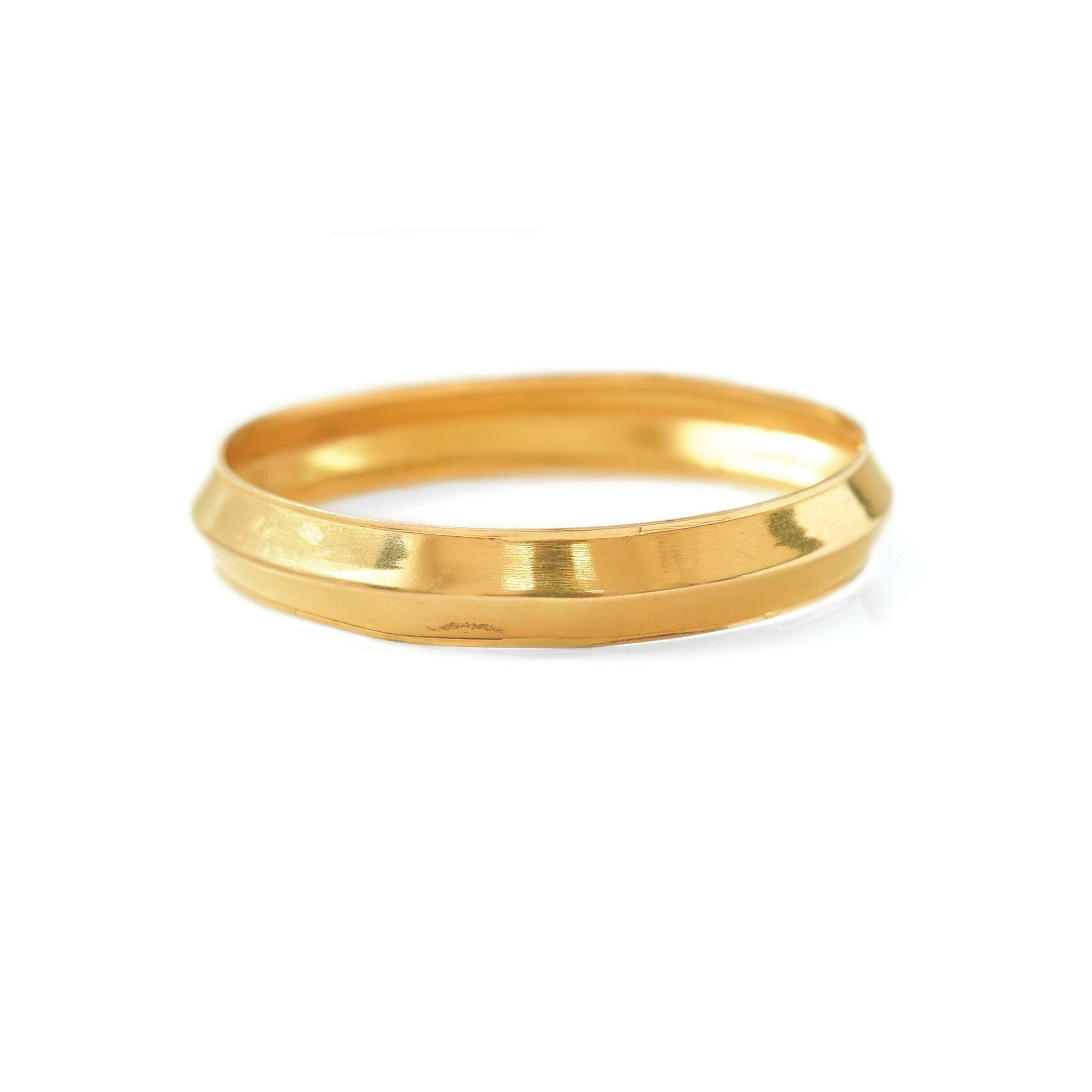 Plain gold deals kada design