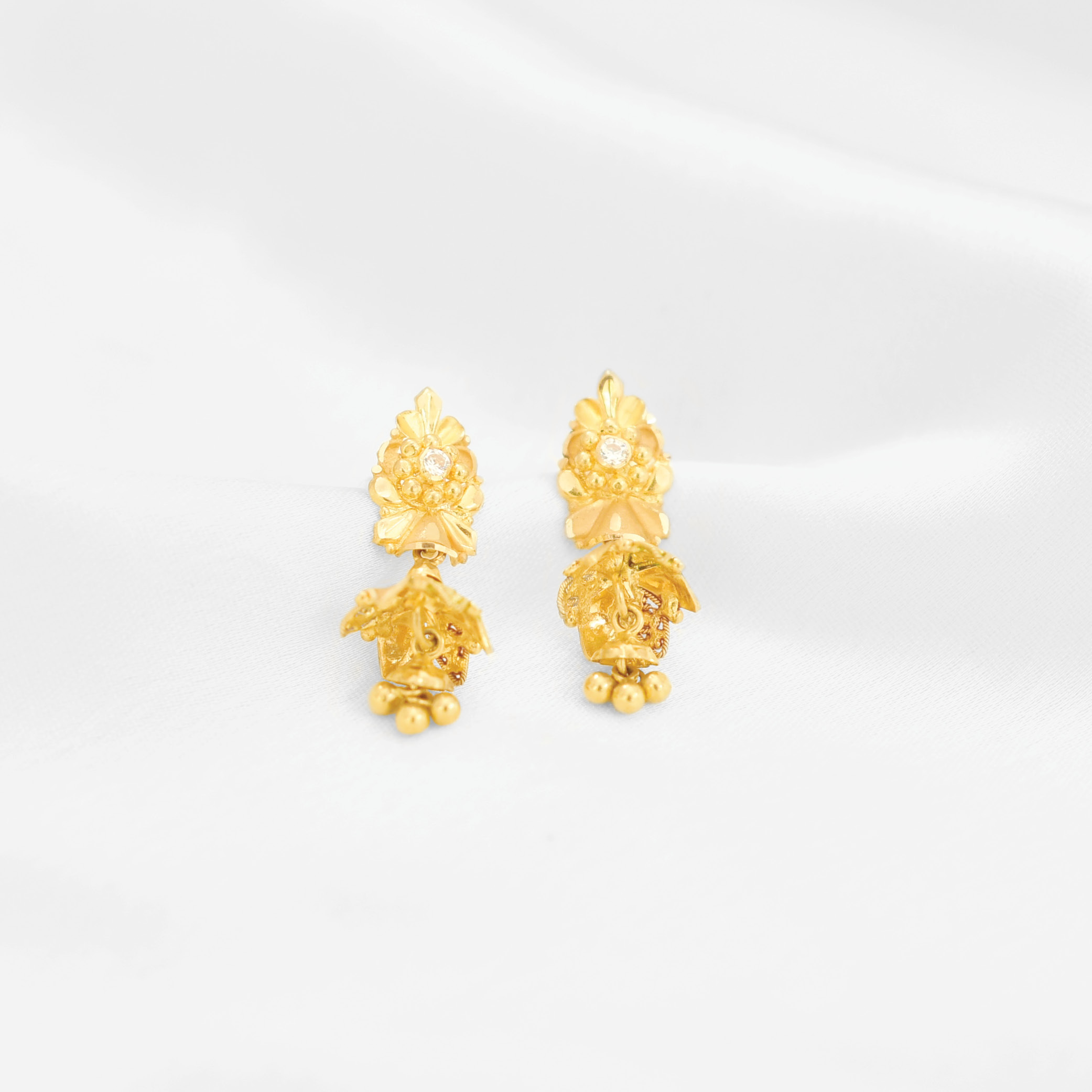 Plain clearance gold earrings